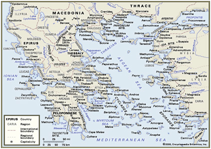 The Greek Isles, 800 B.C.
